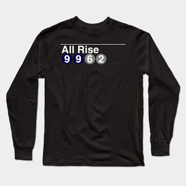 All Rise Subway Stop Long Sleeve T-Shirt by CraigMahoney